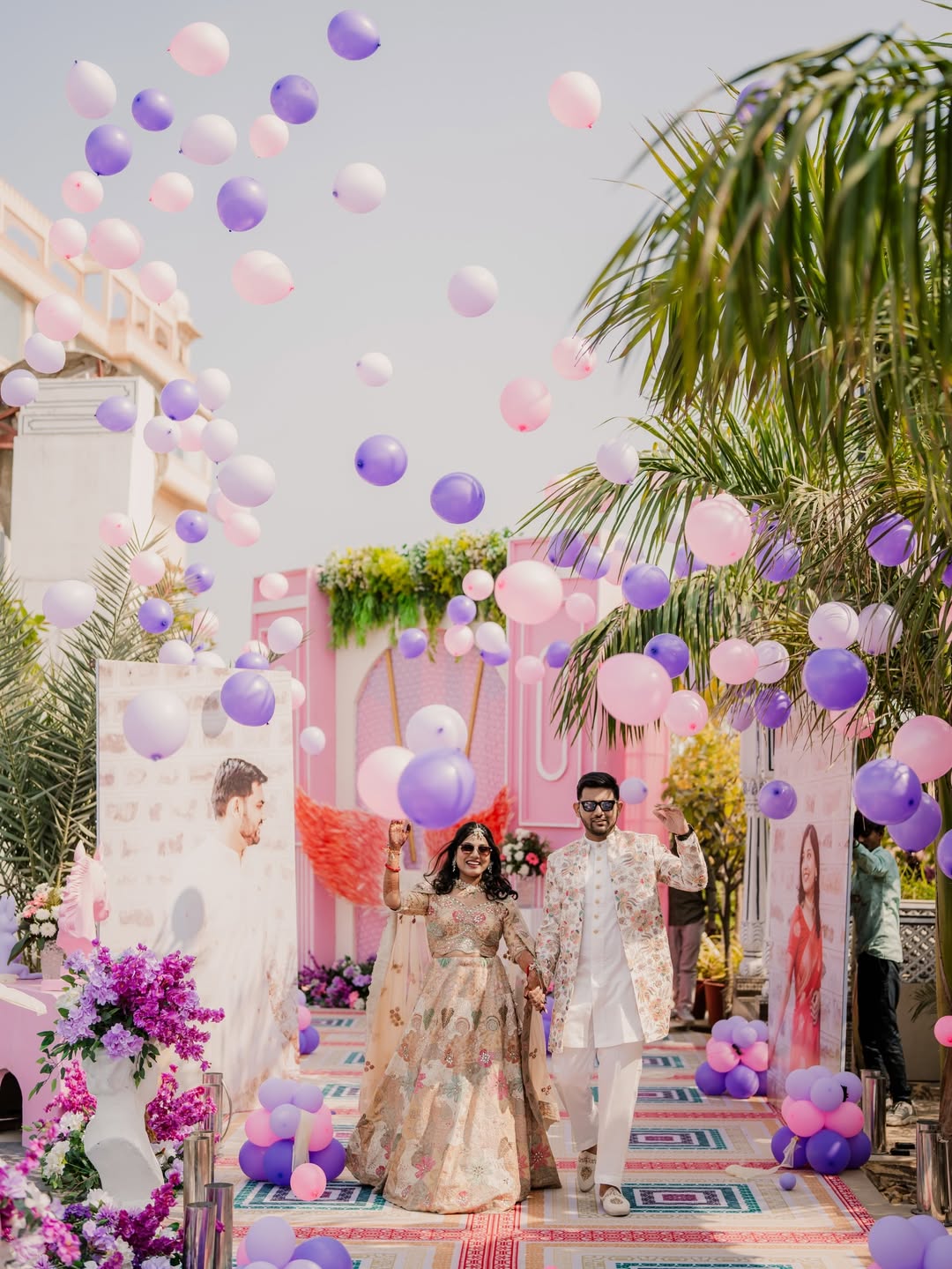 “Sun-Kissed Love, Carnival of Colors & Haldi Full of Happiness!” 🌞🌼Where sunshine met love, an (1)