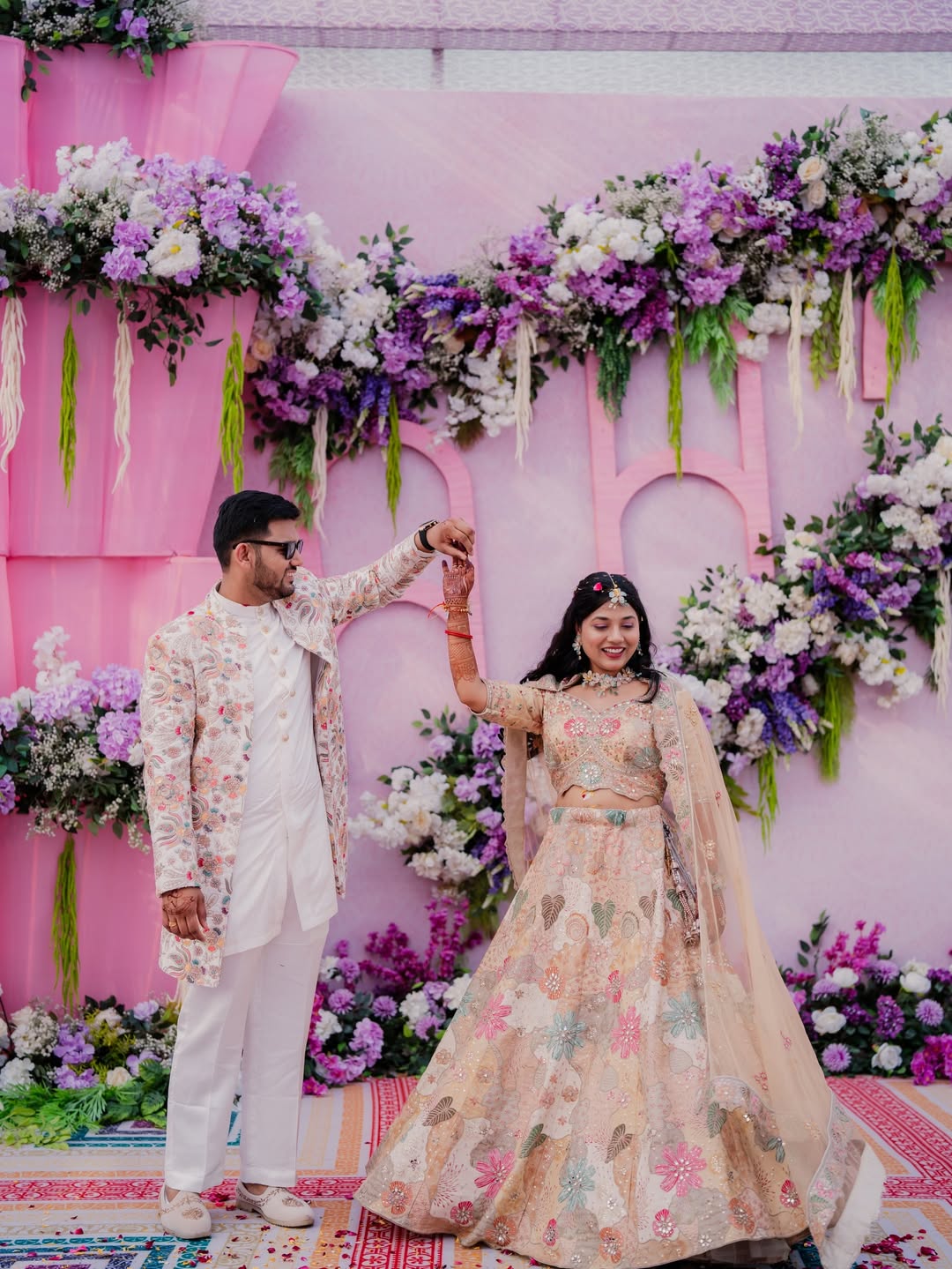 “Sun-Kissed Love, Carnival of Colors & Haldi Full of Happiness!” 🌞🌼Where sunshine met love, an