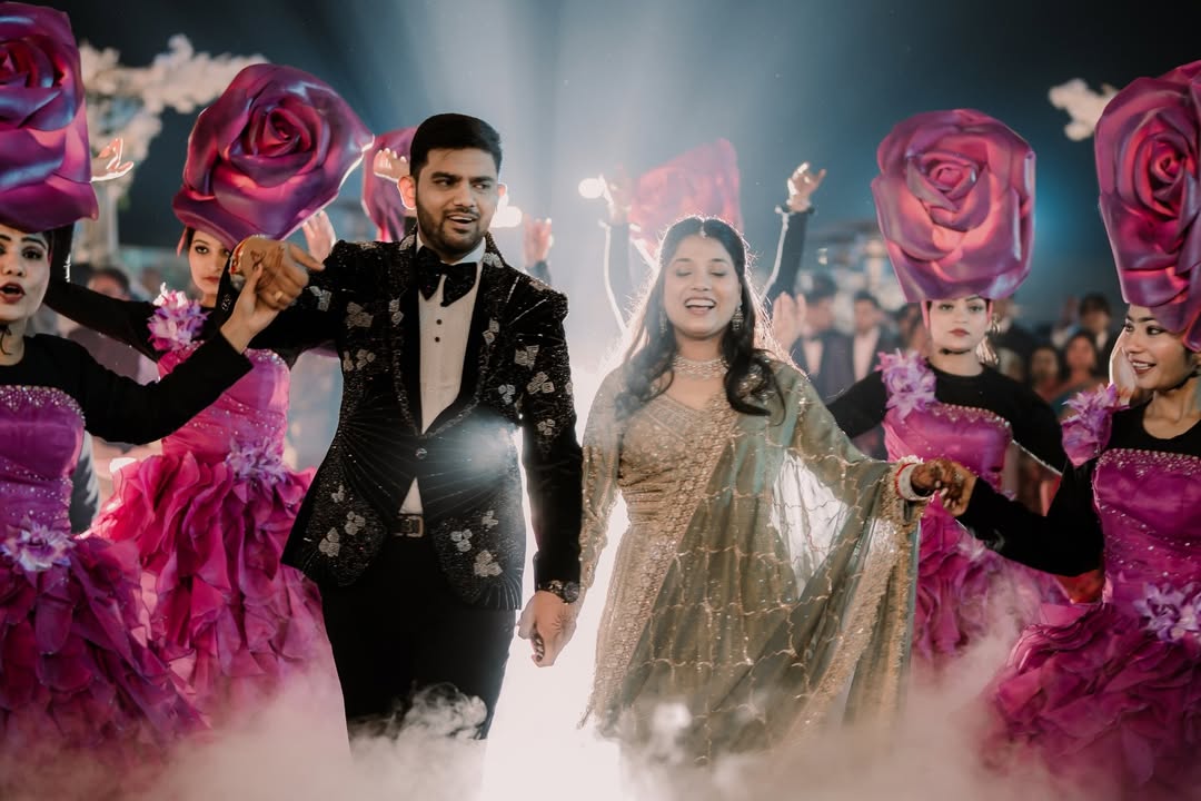 💃🕺When love meets rhythm & the night turns into a celebration of forever Aditya ❤️ Dr. Vartika (7)